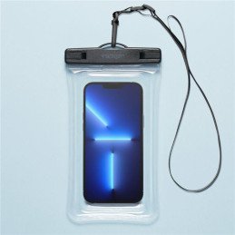 Spigen Aqua Shield A610 dėklas, atsparus vandeniui, plūduriuojantis ant vandens - skaidrus