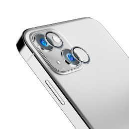 3mk Lens Protection Pro fotoaparato dangtelis, skirtas iPhone 14 Plus – sidabrinis