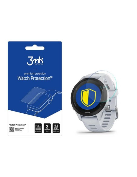 3mk Watch Protection™ hibridinis stiklas v. FlexibleGlass Lite su Garmin Forerunner 255s Music 3mk Watch Protection™ hibridinis stiklas v. FlexibleGlass Lite su Garmin Forerunner 255s Music