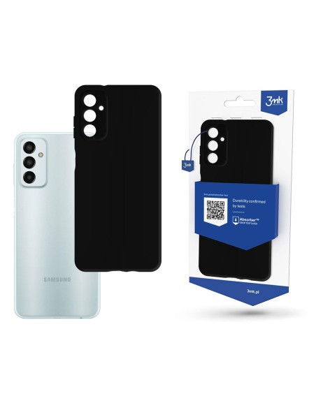 3mk matinis dėklas, skirtas Samsung Galaxy M13 4G - juodas 3mk matinis dėklas, skirtas Samsung Galaxy M13 4G - juodas