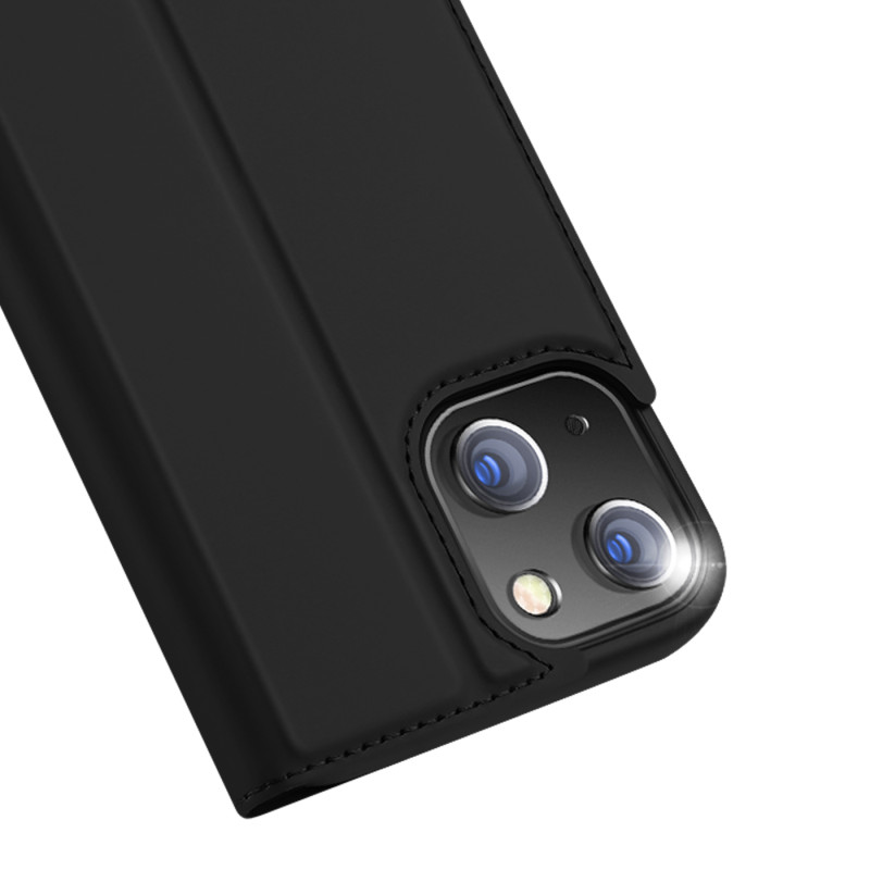 Dux Ducis Skin Pro dėklo dėklo dangtelis su atvartu iPhone 13/ 14 juodas
