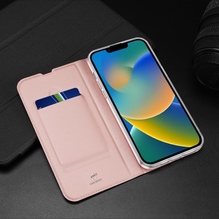 Dux Ducis Skin Pro dėklo dėklo dangtelis su atvartu iPhone 13/ 14 juodas Dux Ducis Skin Pro dėklo dėklo dangtelis su atvartu iPhone 13/ 14 juodas