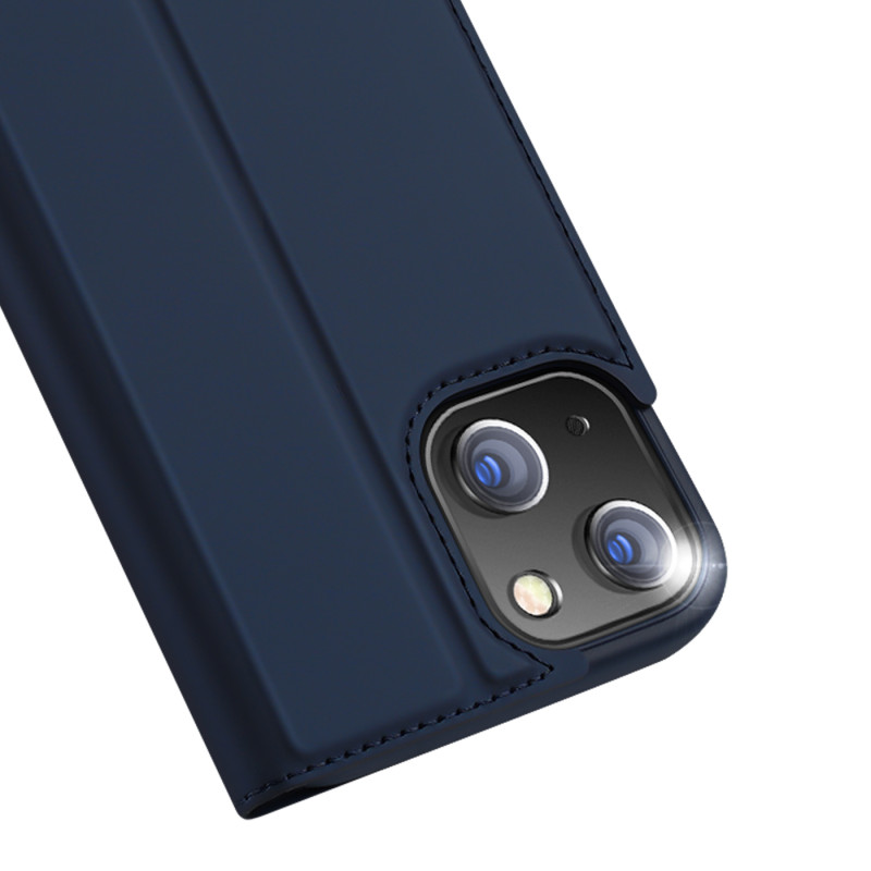 Dux Ducis Skin Pro dėklo dėklo dangtelis su atvartu iPhone 14/ 13 mėlynas