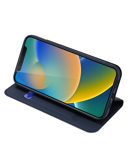 Dux Ducis Skin Pro dėklo dėklo dangtelis su atvartu iPhone 14/ 13 mėlynas Dux Ducis Skin Pro dėklo dėklo dangtelis su atvartu iPhone 14/ 13 mėlynas
