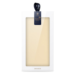 Dux Ducis Skin Pro dėklo dėklo dangtelis su atvartu iPhone 14/ 13 aukso