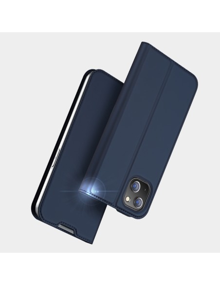 Dux Ducis Skin Pro dėklo dėklo dangtelis su atvartu iPhone 14/ 13 aukso