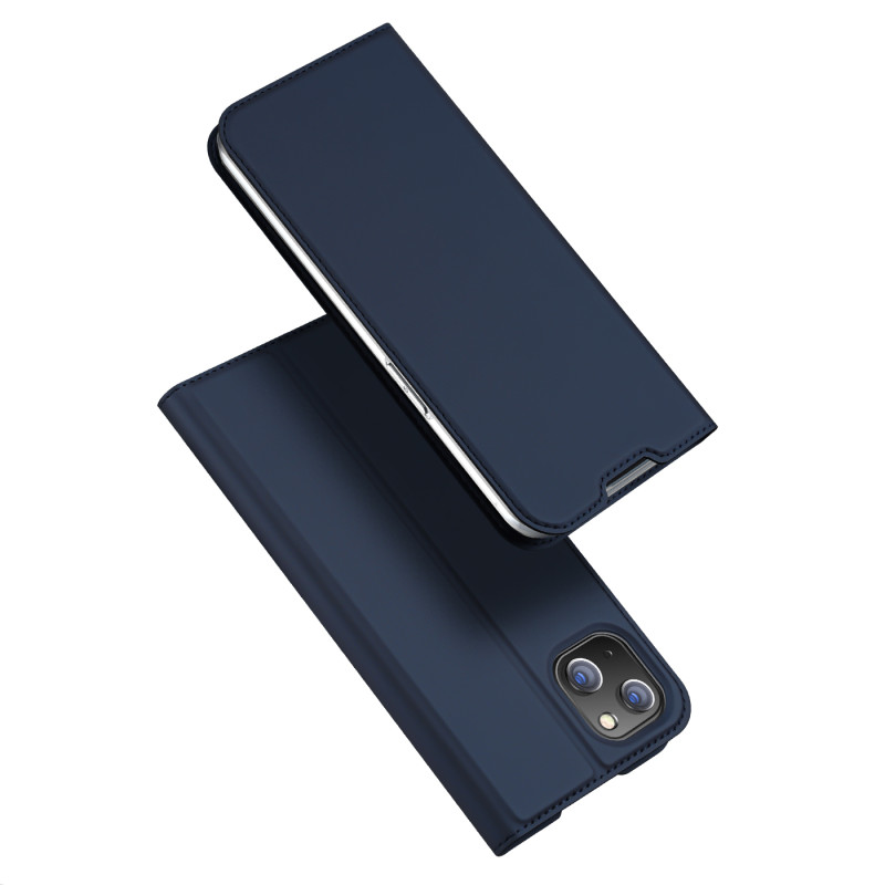 Dux Ducis Skin Pro dėklo dėklo dangtelis su atvartu iPhone 14 Plus mėlynas