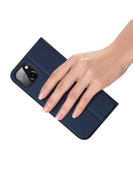 Dux Ducis Skin Pro dėklo dėklo dangtelis su atvartu iPhone 14 Plus mėlynas