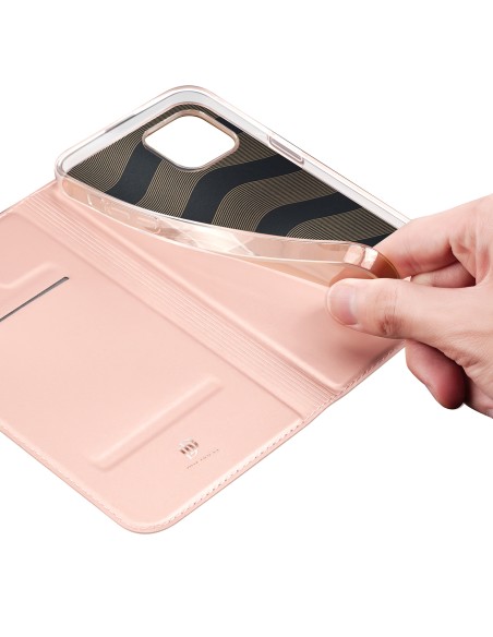 Dux Ducis Skin Pro dėklo dėklo dangtelis su atvartu iPhone 14 Plus rožinis Dux Ducis Skin Pro dėklo dėklo dangtelis su atvartu iPhone 14 Plus rožinis