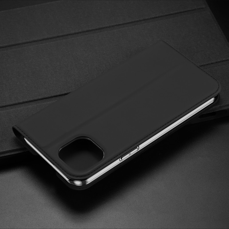 Dux Ducis Skin Pro dėklo dėklo dangtelis su atvartu iPhone 14 Plus rožinis