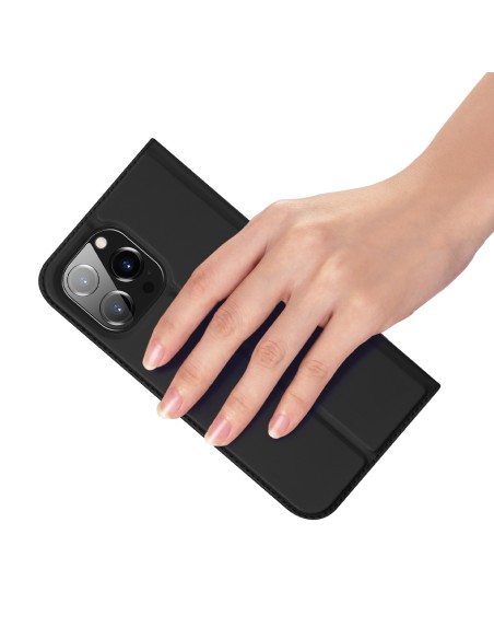 Dux Ducis Skin Pro dėklo dėklo dangtelis su atvartu iPhone 14 Pro juodas Dux Ducis Skin Pro dėklo dėklo dangtelis su atvartu iPhone 14 Pro juodas