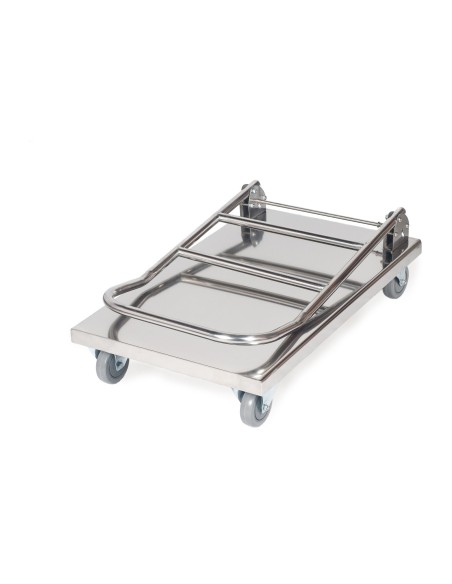 Sulankstomas plieninis platforminis vežimėlis HoReCa platforma 70x52cm Sulankstomas plieninis platforminis vežimėlis HoReCa platforma 70x52cm