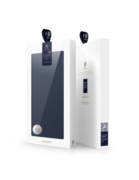 Dux Ducis Skin Pro dėklo dėklo dangtelis su atvartu iPhone 14 Pro mėlynas Dux Ducis Skin Pro dėklo dėklo dangtelis su atvartu iPhone 14 Pro mėlynas