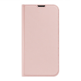 Dux Ducis Skin Pro dėklo dėklo dangtelis su atvartu iPhone 14 Pro Max rožinis
