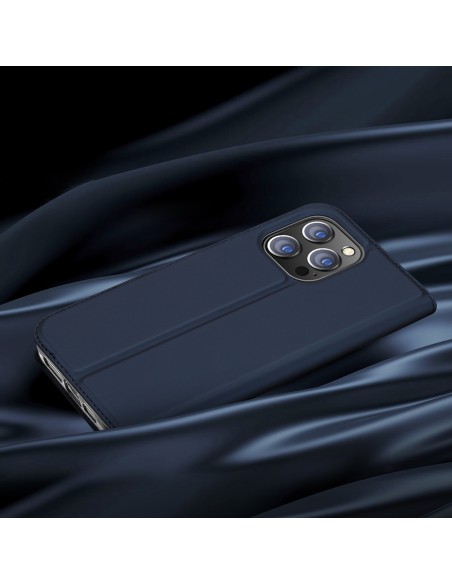 Dux Ducis Skin Pro dėklo dėklo dangtelis su atvartu iPhone 14 Pro Max rožinis