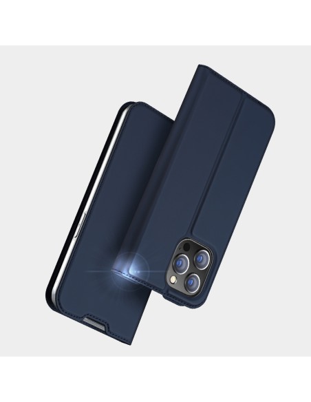 Dux Ducis Skin Pro dėklo dėklo dangtelis su atvartu iPhone 14 Pro Max rožinis