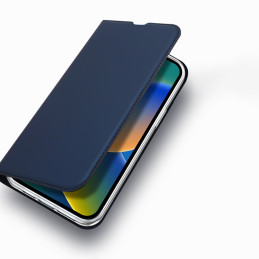 Dux Ducis Skin Pro dėklo dėklo dangtelis su atvartu iPhone 14 Pro Max rožinis