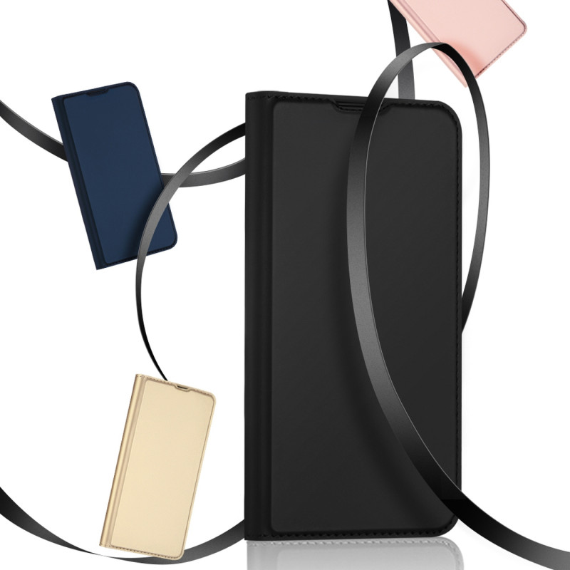 Dux Ducis Skin Pro dėklo dėklo dangtelis su atvartu iPhone 14 Pro Max rožinis