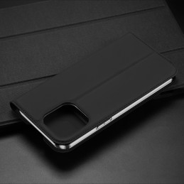 Dux Ducis Skin Pro dėklo dėklo dangtelis su atvartu iPhone 14 Pro Max rožinis