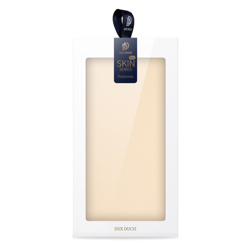 Dux Ducis Skin Pro dėklo dėklo dangtelis su atvartu iPhone 14 Pro Max auksinis