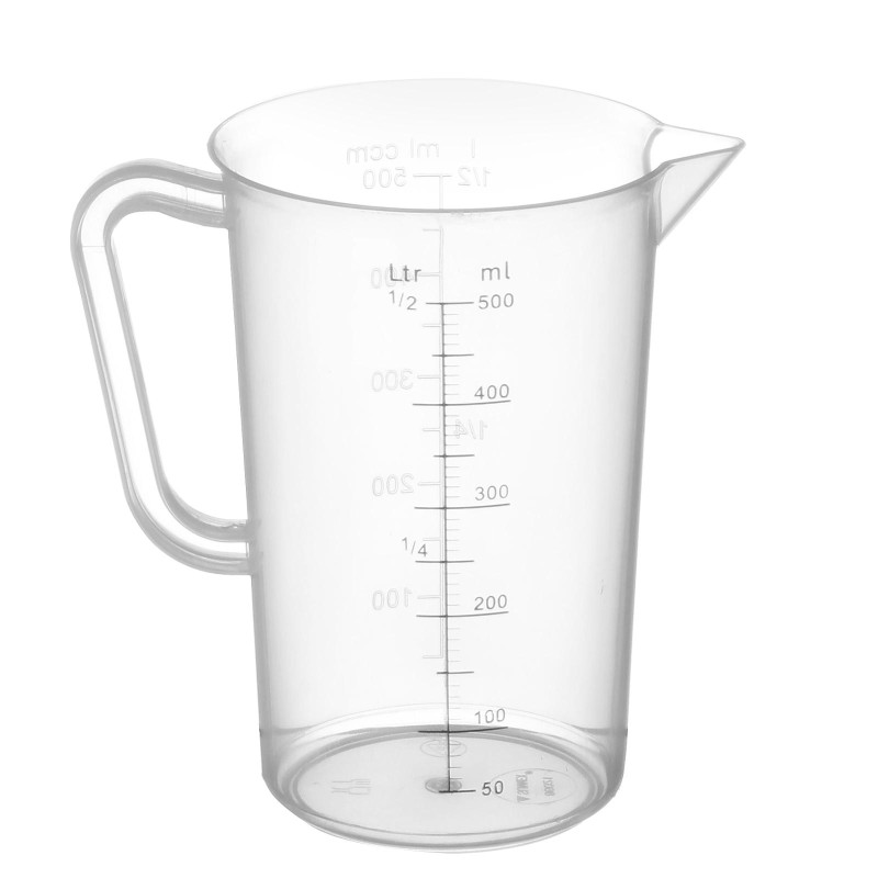 0,5 l polipropileno matavimo taurelė - Hendi 567104