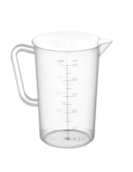 0,5 l polipropileno matavimo taurelė - Hendi 567104 0,5 l polipropileno matavimo taurelė - Hendi 567104