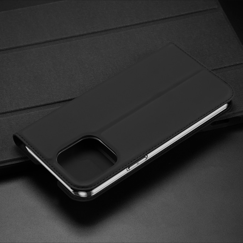 Dux Ducis Skin Pro dėklo dėklo dangtelis su atvartu iPhone 14 Pro Max auksinis