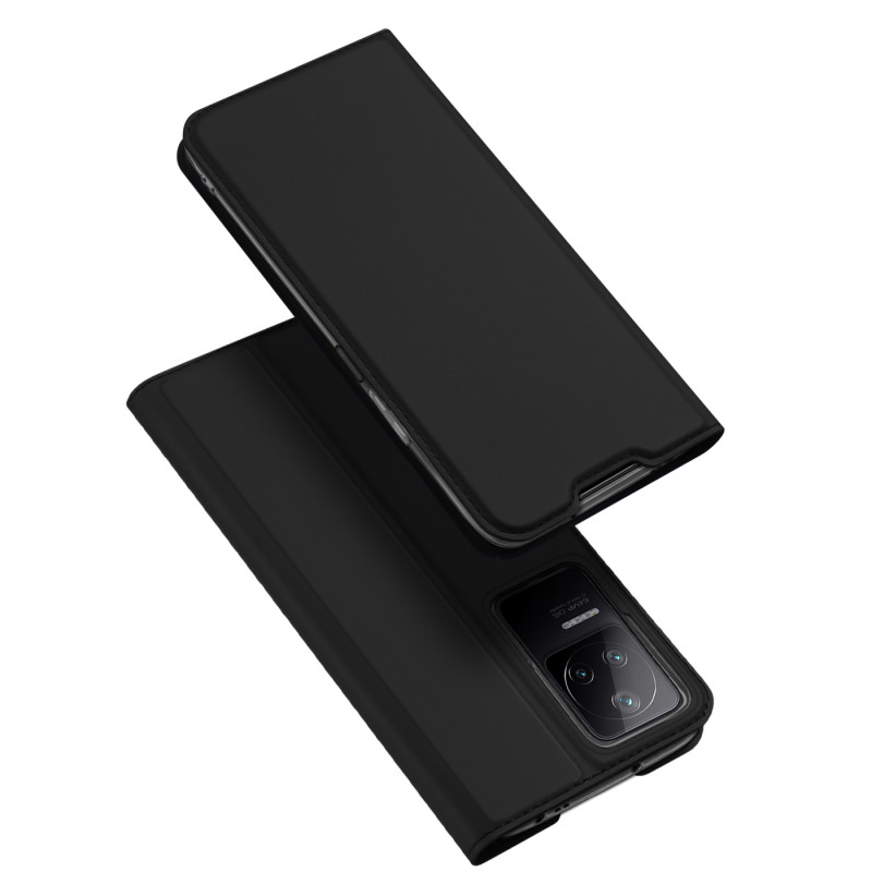 Dux Ducis Skin Pro dėklo dėklo dangtelis su atvartu Xiaomi Poco F4 5G juodas