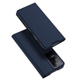 Dux Ducis Skin Pro dėklo dėklo dangtelis su atvartu Xiaomi Poco F4 5G mėlyna