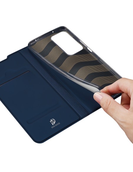 Dux Ducis Skin Pro dėklo dėklo dangtelis su atvartu Xiaomi Poco F4 5G mėlyna