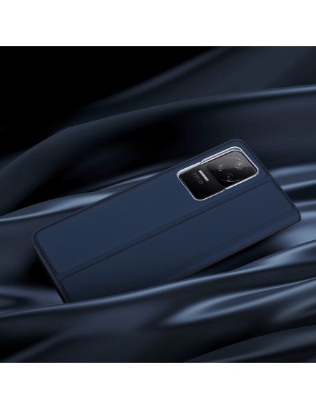 Dux Ducis Skin Pro dėklo dėklo dangtelis su atvartu Xiaomi Poco F4 5G mėlyna