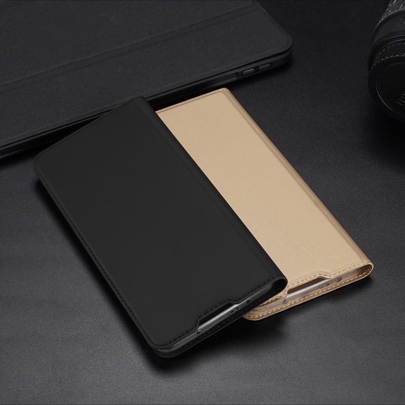 Dux Ducis Skin Pro dėklo dėklo dangtelis su atvartu Xiaomi Poco F4 5G rožinė