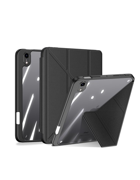 Dux Ducis Magi dėklas iPad mini 2021 išmanusis dangtelis su stovu ir laikikliu Apple Pencil juodai Dux Ducis Magi dėklas iPad mini 2021 išmanusis dangtelis su stovu ir laikikliu Apple Pencil juodai
