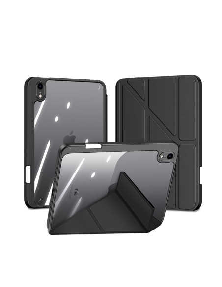 Dux Ducis Magi dėklas iPad mini 2021 išmanusis dangtelis su stovu ir laikikliu Apple Pencil juodai Dux Ducis Magi dėklas iPad mini 2021 išmanusis dangtelis su stovu ir laikikliu Apple Pencil juodai