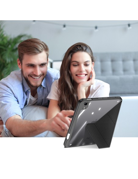 Dux Ducis Magi dėklas iPad mini 2021 išmanusis dangtelis su stovu ir laikikliu Apple Pencil juodai Dux Ducis Magi dėklas iPad mini 2021 išmanusis dangtelis su stovu ir laikikliu Apple Pencil juodai