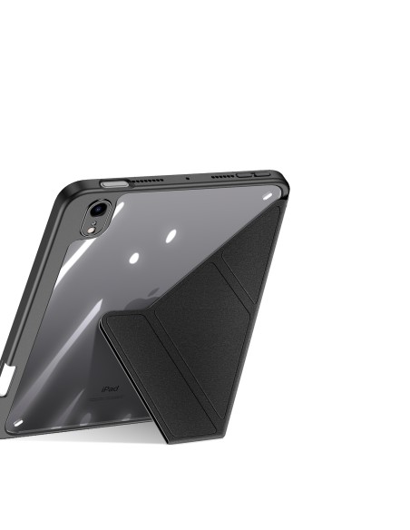 Dux Ducis Magi dėklas iPad mini 2021 išmanusis dangtelis su stovu ir laikikliu Apple Pencil juodai Dux Ducis Magi dėklas iPad mini 2021 išmanusis dangtelis su stovu ir laikikliu Apple Pencil juodai