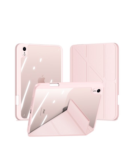 Dux Ducis Magi dėklas iPad mini 2021 išmanusis dangtelis su stovu ir laikymo vieta Apple Pencil rožiniam Dux Ducis Magi dėklas iPad mini 2021 išmanusis dangtelis su stovu ir laikymo vieta Apple Pencil rožiniam