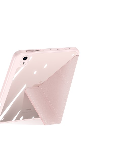 Dux Ducis Magi dėklas iPad mini 2021 išmanusis dangtelis su stovu ir laikymo vieta Apple Pencil rožiniam Dux Ducis Magi dėklas iPad mini 2021 išmanusis dangtelis su stovu ir laikymo vieta Apple Pencil rožiniam