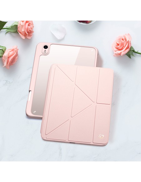 Dux Ducis Magi dėklas iPad mini 2021 išmanusis dangtelis su stovu ir laikymo vieta Apple Pencil rožiniam Dux Ducis Magi dėklas iPad mini 2021 išmanusis dangtelis su stovu ir laikymo vieta Apple Pencil rožiniam