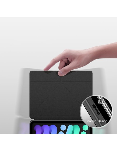 Dux Ducis Magi dėklas iPad mini 2021 išmanusis dangtelis su stovu ir laikymo vieta Apple Pencil rožiniam Dux Ducis Magi dėklas iPad mini 2021 išmanusis dangtelis su stovu ir laikymo vieta Apple Pencil rožiniam