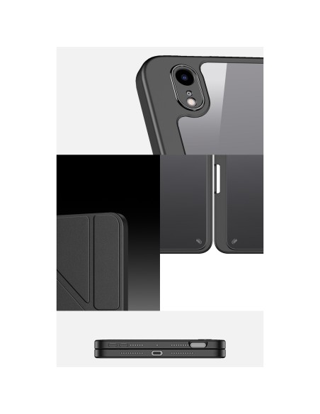 Dux Ducis Magi dėklas iPad mini 2021 išmanusis dangtelis su stovu ir laikymo vieta Apple Pencil rožiniam Dux Ducis Magi dėklas iPad mini 2021 išmanusis dangtelis su stovu ir laikymo vieta Apple Pencil rožiniam