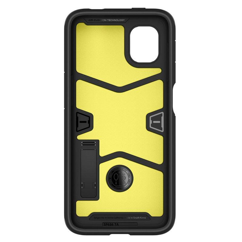 Spigen Tough Armor dėklas, skirtas Samsung Galaxy XCover 6 Pro - juodas