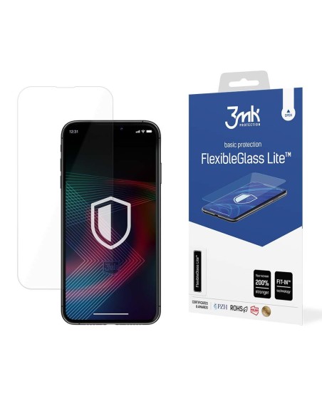 3mk FlexibleGlass Lite™ hibridinis stiklas, skirtas iPhone 14 / iPhone 14 Pro 3mk FlexibleGlass Lite™ hibridinis stiklas, skirtas iPhone 14 / iPhone 14 Pro