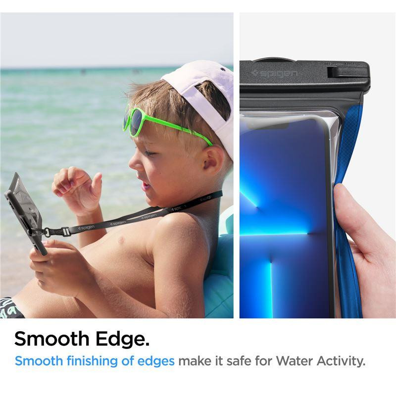 Spigen Spigen Aqua Shield A601 dėklas vandeniui atsparus IPX8 - juodas 2 vnt.