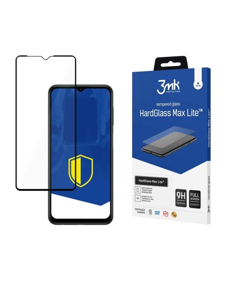 9H 3mk HardGlass Max Lite™ stiklas, skirtas Samsung Galaxy M13 4G 9H 3mk HardGlass Max Lite™ stiklas, skirtas Samsung Galaxy M13 4G