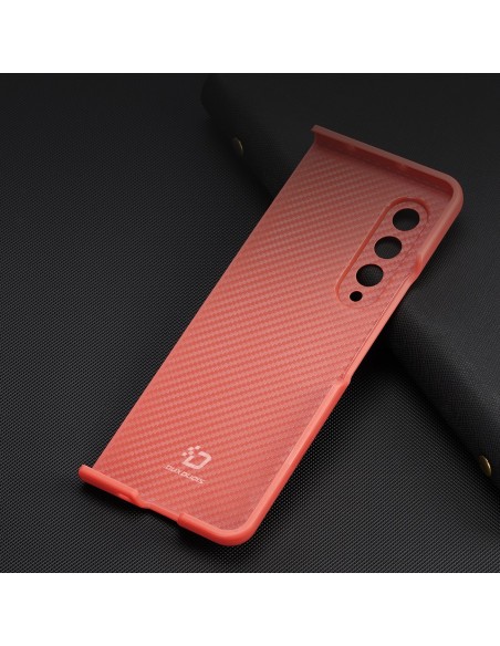 Dux Ducis Venice dėklas Samsung Galaxy Z Fold 4 odiniam dangteliui raudonas Dux Ducis Venice dėklas Samsung Galaxy Z Fold 4 odiniam dangteliui raudonas