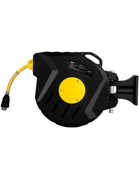 Žarna Pneumatinė slėgio žarna ant ritės, automatinis būgnas 18 bar 15 m + 1,5 m Žarna Pneumatinė slėgio žarna ant ritės, automatinis būgnas 18 bar 15 m + 1,5 m