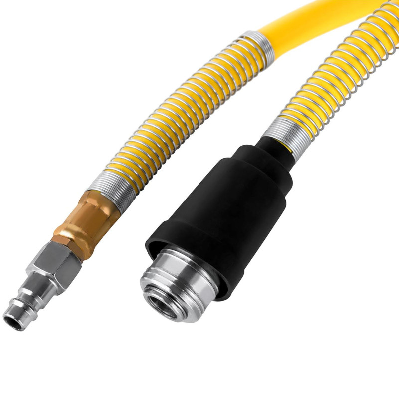 Žarna Pneumatinė slėgio žarna ant ritės, automatinis būgnas 18 bar 15 m + 1,5 m