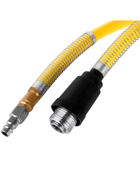Žarna Pneumatinė slėgio žarna ant ritės, automatinis būgnas 18 bar 15 m + 1,5 m Žarna Pneumatinė slėgio žarna ant ritės, automatinis būgnas 18 bar 15 m + 1,5 m