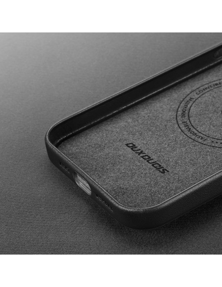 „Dux Ducis Grit“ odinis dėklas, skirtas „iPhone 14 Plus“ elegantiškas dirbtinės odos dangtelis (suderinamas su „MagSafe“... „Dux Ducis Grit“ odinis dėklas, skirtas „iPhone 14 Plus“ elegantiškas dirbtinės odos dangtelis (suderinamas su „MagSafe“...